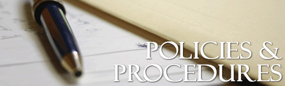 Policies and Procedures